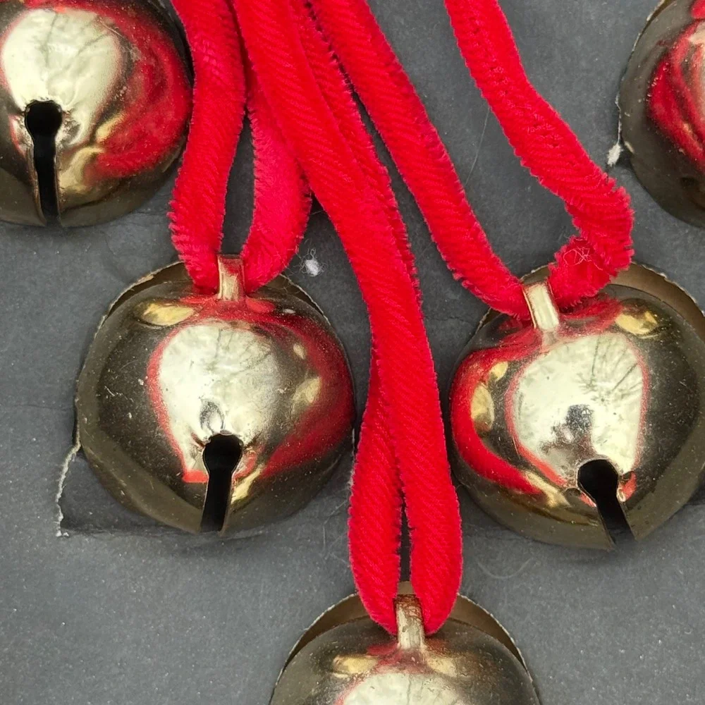 Vintage Christmas Bell Decoration Hanging Ornament Holiday‎ Decor